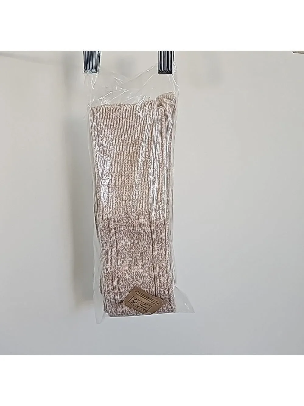 Pudus Lifestyle Tall Over The Knee High Sweater Socks Marled Tan OS
